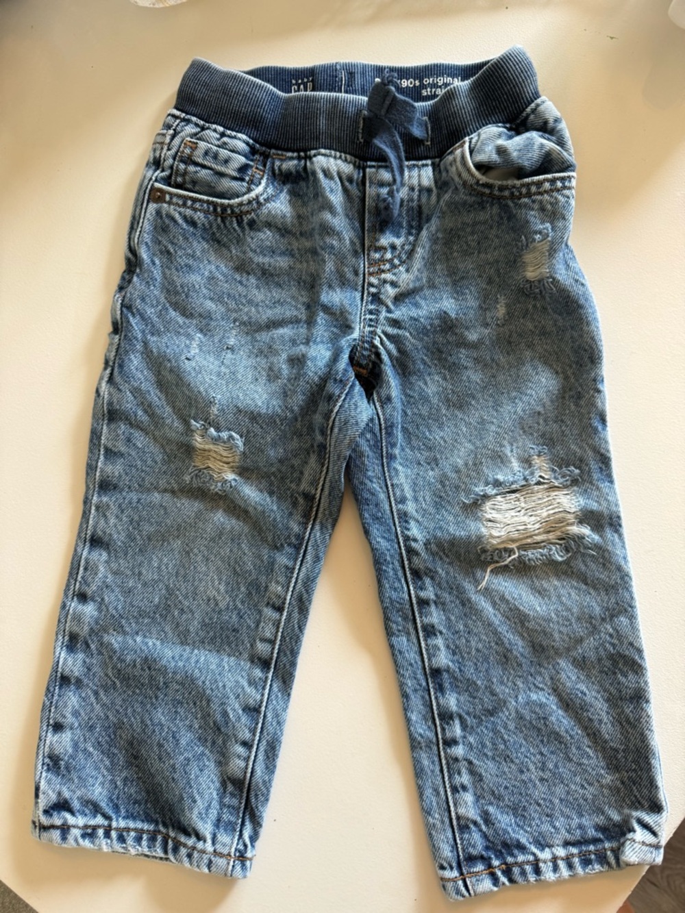 GAP Toddler Distressed Pull-on Jean